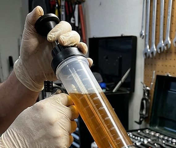 Pumping the Quartsmith extractor by hand